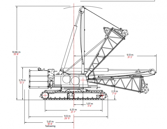 Manitowoc 1 X 30' #78 Boom Base 